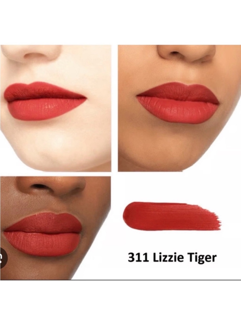 Gucci Matte Lipstick in Shade 311 Lizzie Tiger